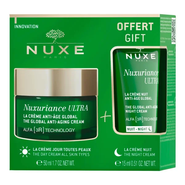 Zestaw Nuxe Nuxuriance Ultra, krem na dzień, 50 ml + krem na noc, 15 ml