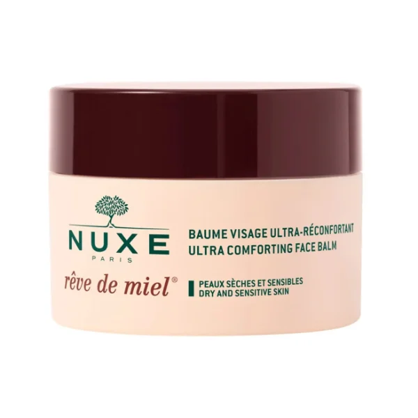 Nuxe Reve de Miel, ultrakomfortowy krem do twarzy, skóra sucha i wrażliwa, 50 ml