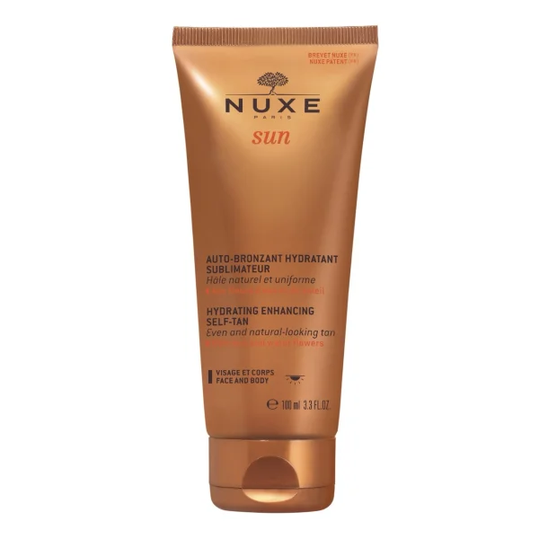 Nuxe Sun, jedwabisty balsam samoopalający do twarzy i ciała, 100 ml