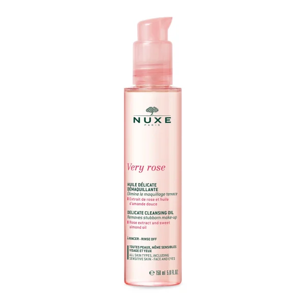 Nuxe Very Rose, olejek do demakijażu, 150 ml