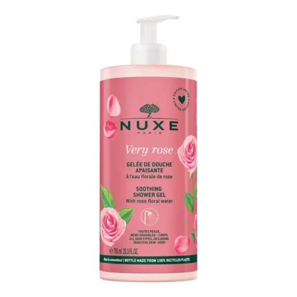 Nuxe Very Rose Różany żel pod prysznic, 750 ml