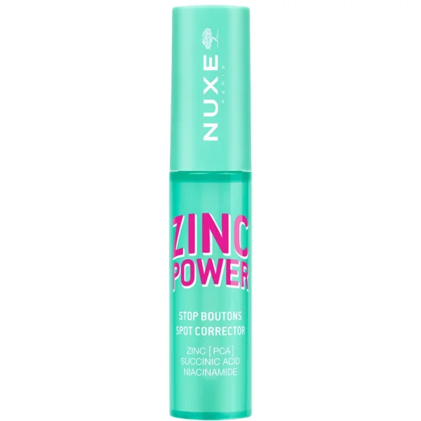 Nuxe Zinc Power, Miejscowy korektor przeciw niedoskonałościom, 10 ml