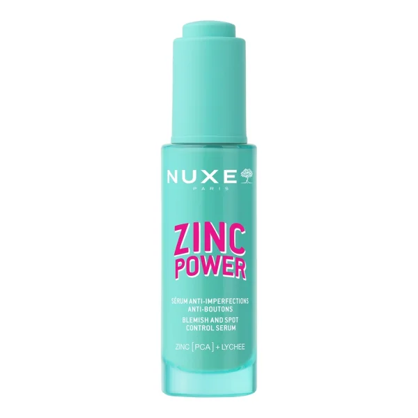 Nuxe Zinc Power, serum przeciw niedoskonałościom i wypryskom, 30 ml