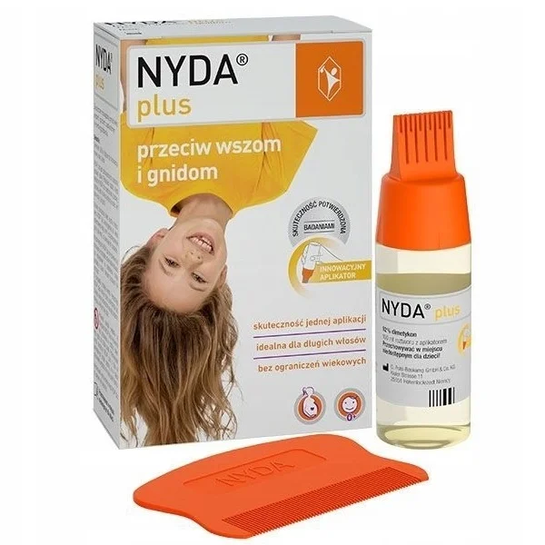 Nyda Plus, spray przeciw wszom i gnidom, 100 ml