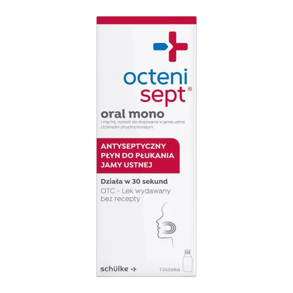Octenisept Oral Mono 1 mg/ml, roztwór do stosowania w jamie ustnej, 250 ml