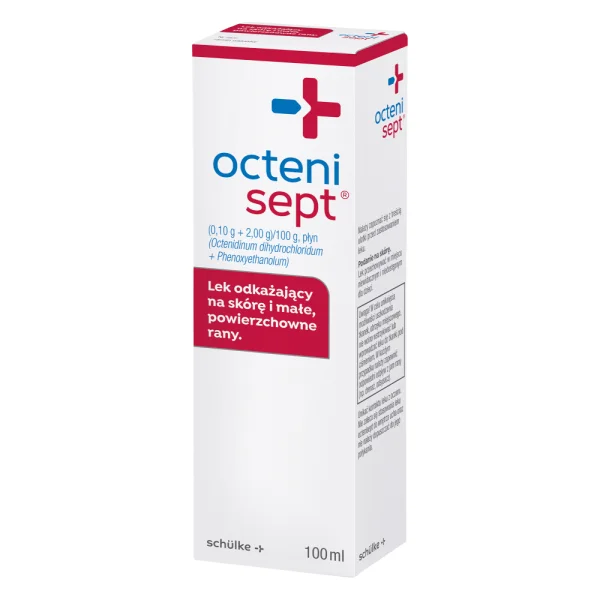 Octenisept (0,10 g+2 g)/100 g, płyn, 100 ml