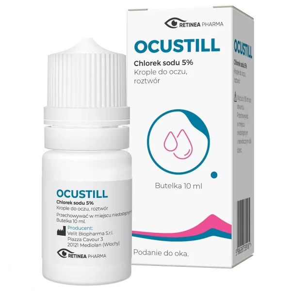 Ocustill, krople do oczu, roztwór, 10 ml