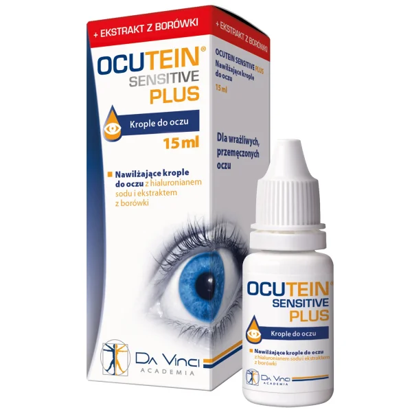 Ocutein Sensitive Plus, krople do oczu, 15 ml