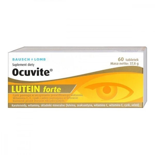 Ocuvite Lutein Forte, 60 tabletek