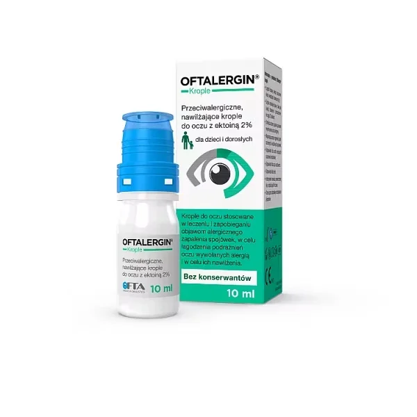 Oftalergin, krople do oczu, 10 ml