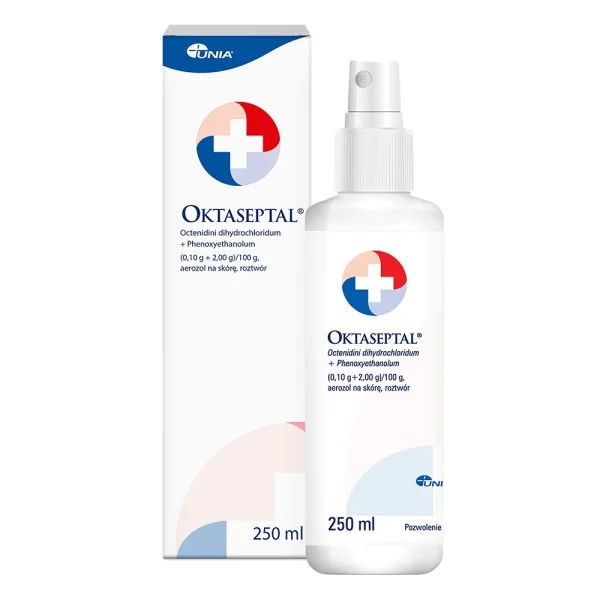 Oktaseptal, aerozol z oktenidyną do dezynfekcji i odkażania ran, 250 ml