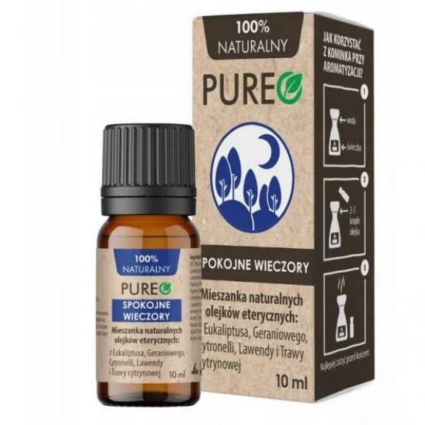 Pureo, olejek eteryczny Spokojne Wieczory, 10 ml