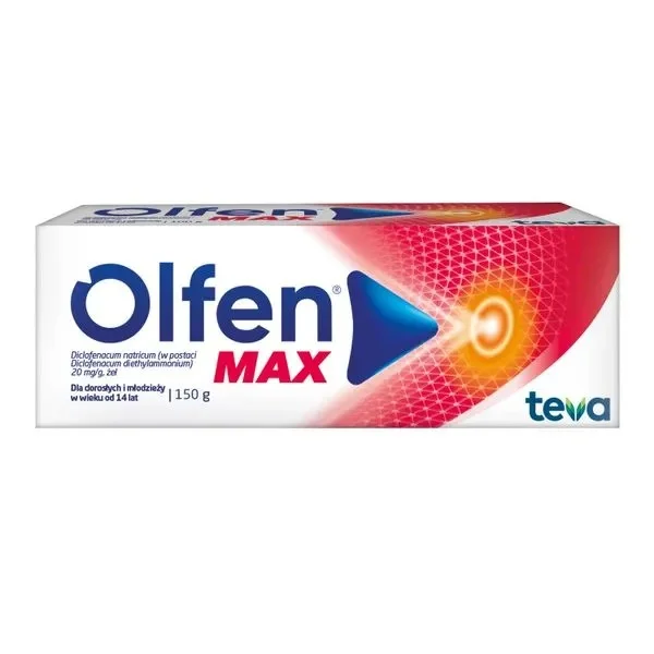 Olfen Max, 20 mg/g, żel, 150 g