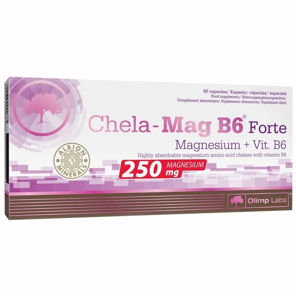 Olimp Chela-Mag B6 Forte, 60 kapsułek