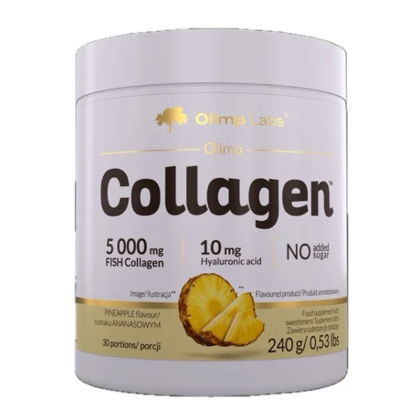 Olimp Collagen, smak ananasowy, 240 g