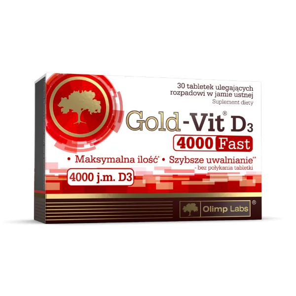 Olimp, Gold-Vit D3 4000 j.m., 90 tabletek