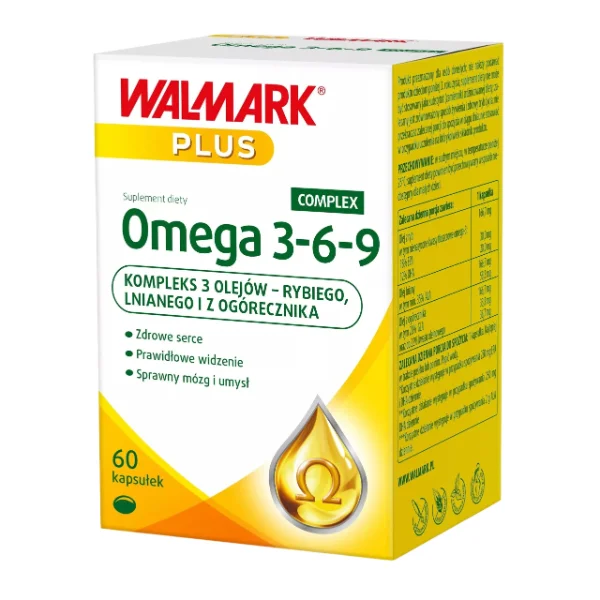 Walmark Omega 3-6-9 Complex, 60 kapsułek
