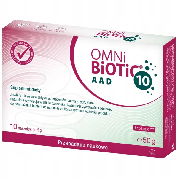 OmniBiotic 10 AAD, proszek, 5 g x 10 saszetek