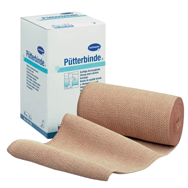 Putterbinde, opaska elastyczna, 10 cm x 5 m, 1 sztuka