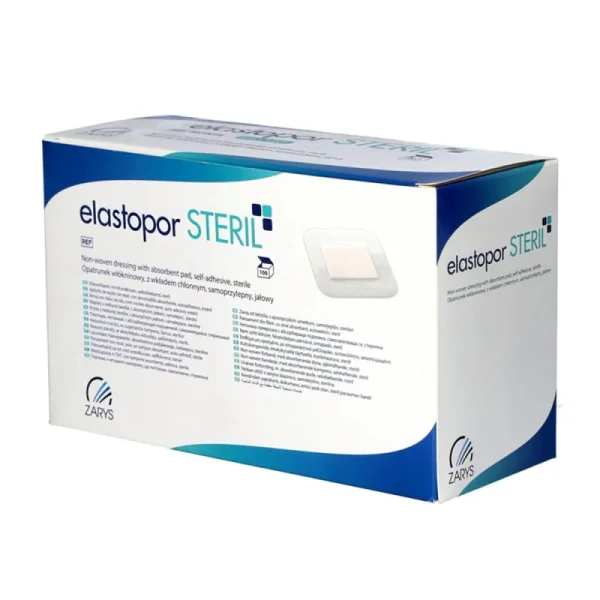 Elastopor Steril, opatrunek jałowy 10 x 35 cm, 25 sztuk