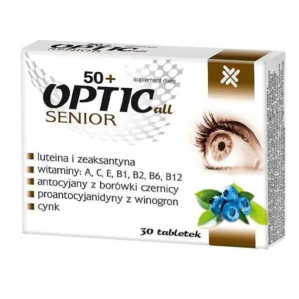 Opticall Senior 50+, 30 tabletek