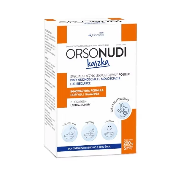 Orso Nudi Kaszka, 5 saszetek