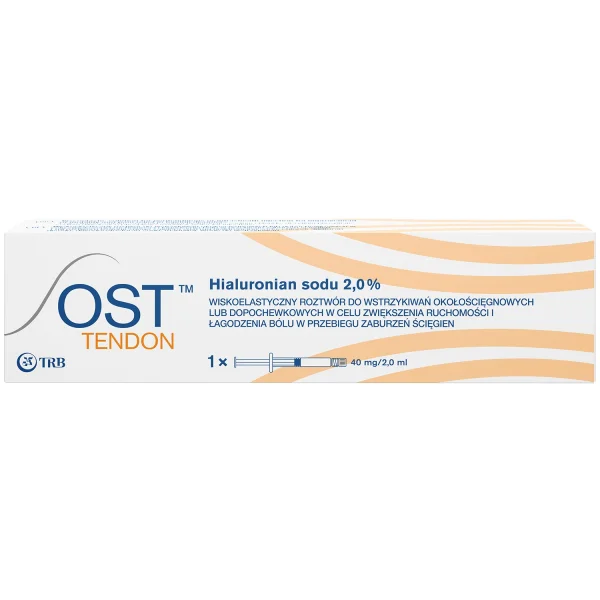 OST Tendon 40 mg/ 2 ml, roztwór do iniekcji, 2 ml x 1 ampułkostrzykawka