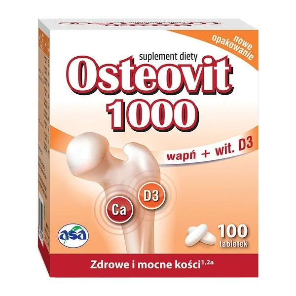Asa Osteovit 1000, 100 tabletek