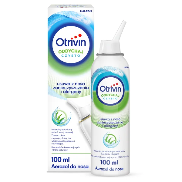 Otrivin Oddychaj Czysto, aerozol do nosa, 100 ml