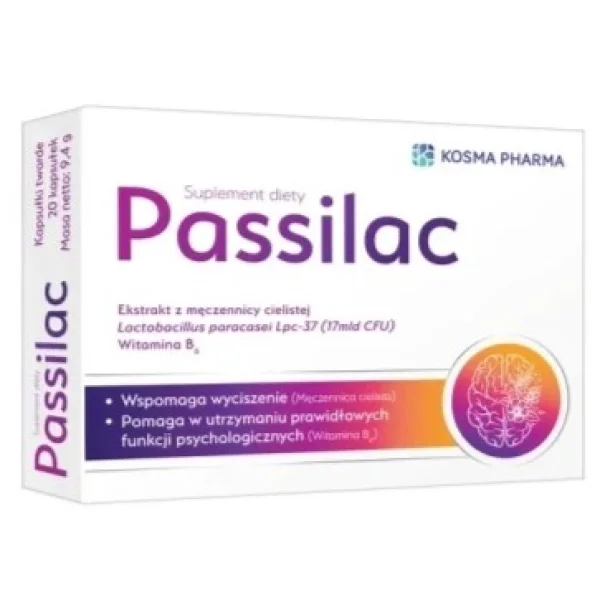 Kosma Pharma Passilac, 20 kapsułek