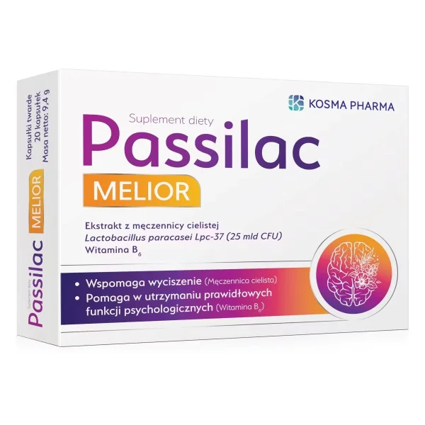 Passilac Melior, 20 kapsułek