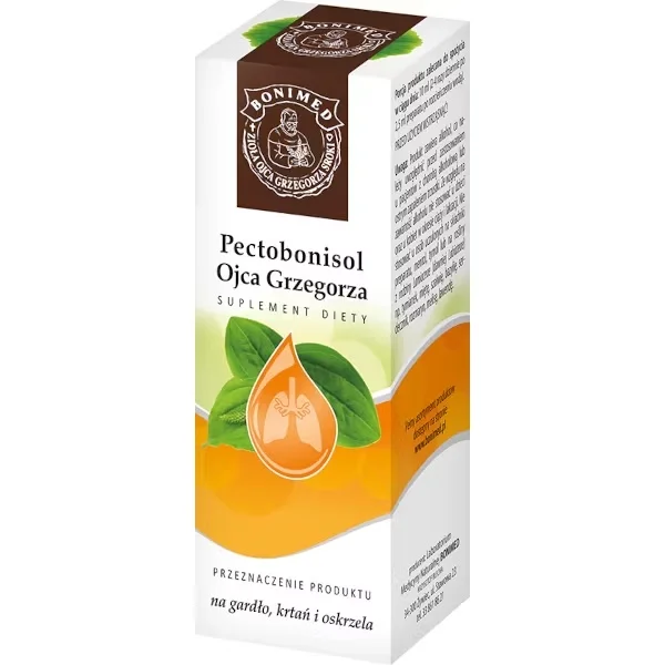 Pectobonisol Ojca Grzegorza, płyn, 100 g