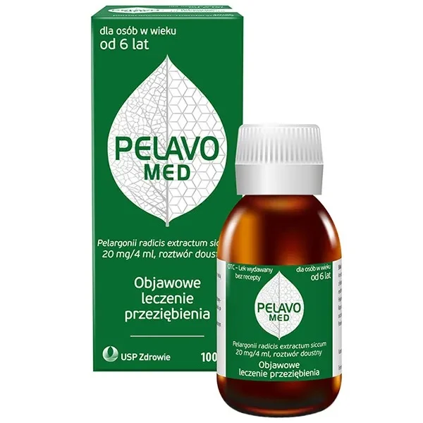 Pelavo Med, 20 mg/4 ml, roztwór doustny, 100 ml