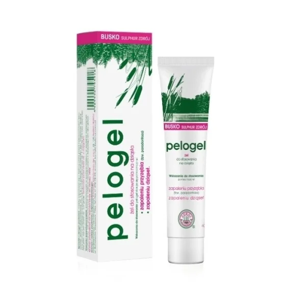 Pelogel borowinowy żel stomatologiczny, 40 g