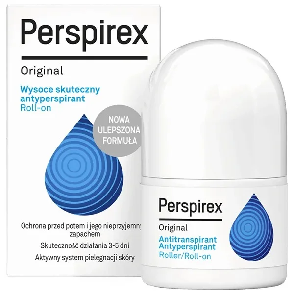 Perspirex Original, antyperspirant roll-on, 20 ml