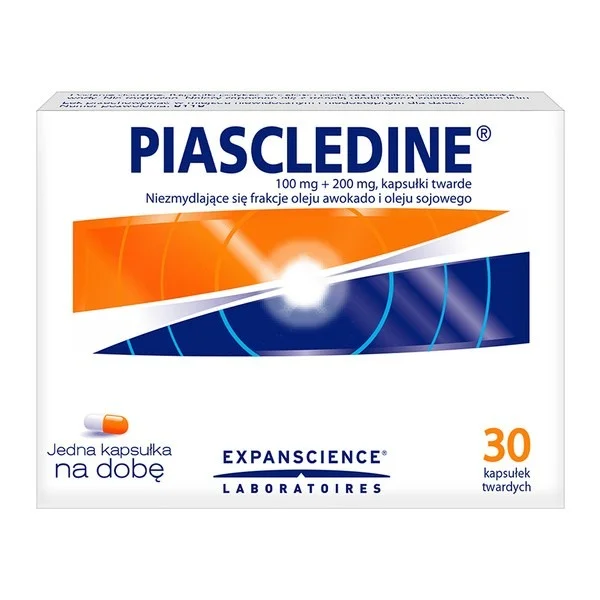 Piascledine 100 mg + 200 mg, 30 kapsułek twardych
