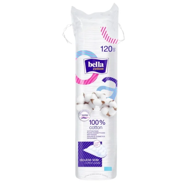 Bella, Płatki kosmetyczne, 120 sztuk