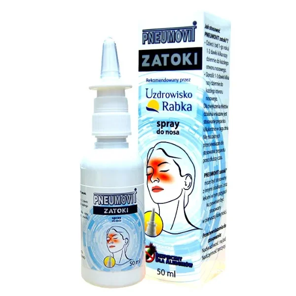 Pneumovit Zatoki, spray do nosa, 50 ml