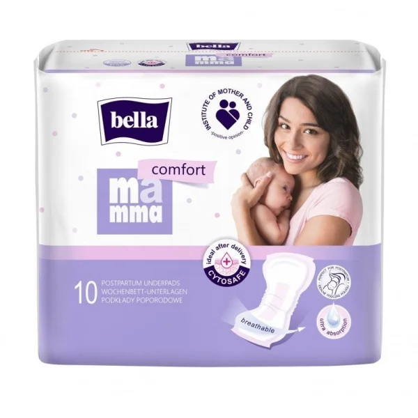 Bella Mamma Comfort, podkłady higieniczne, poporodowe, 10 sztuk