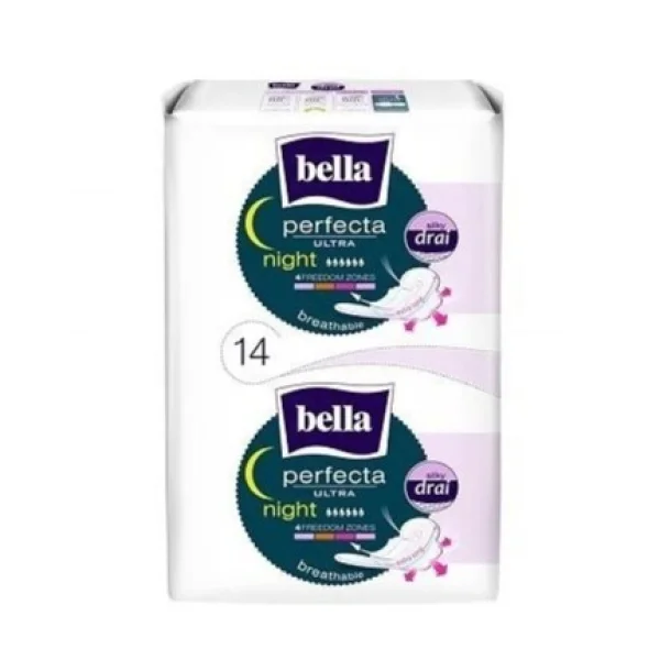 Bella Perfecta Ultra Night, podpaski higieniczne, 14 sztuk