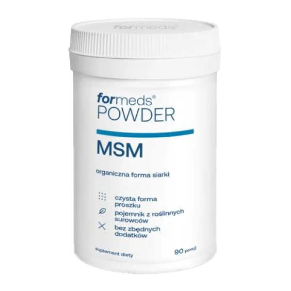 ForMeds Powder MSM, organiczna forma siarki, 90 porcji