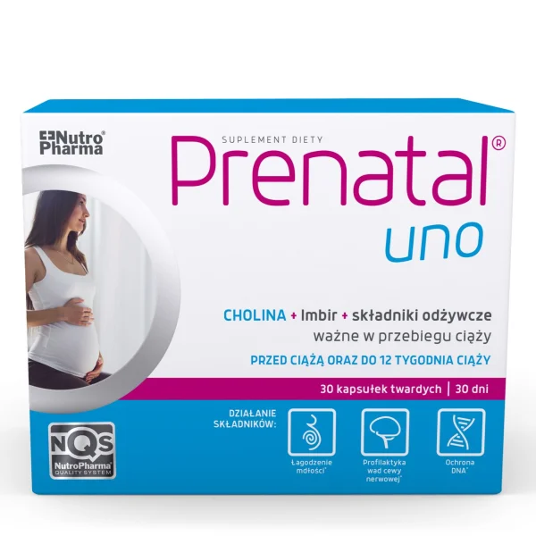 Prenatal Uno, 30 kapsułek