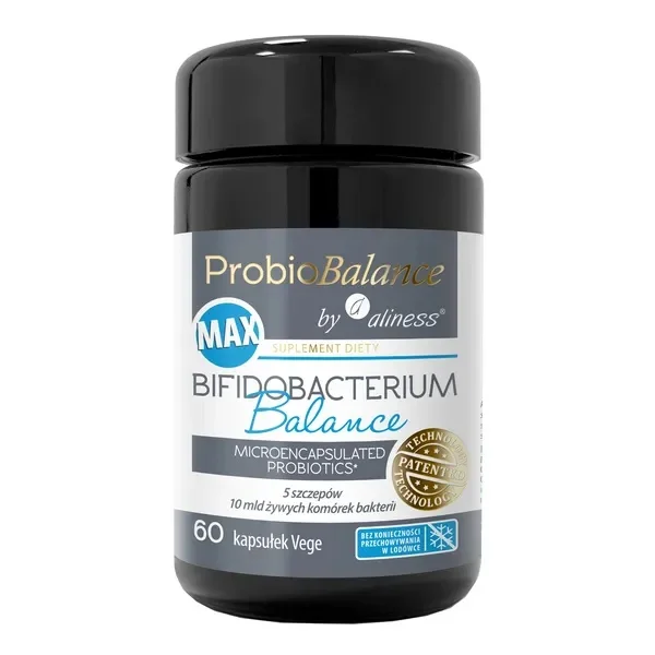 ProbioBalance Bifidobacterium Balance Max, 60 kapsułek