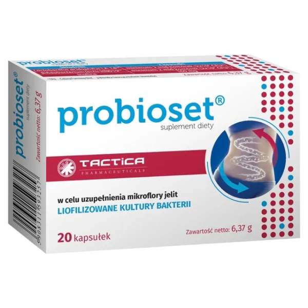 Probioset, 20 kapsułek