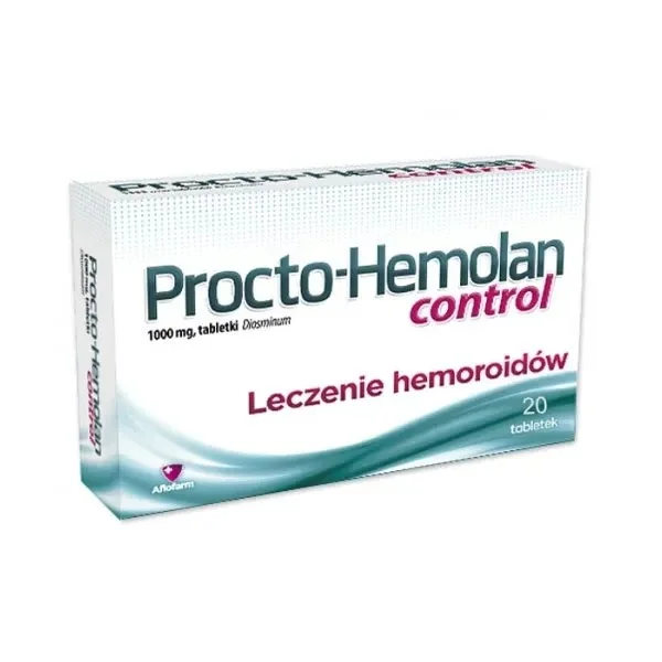 Procto-Hemolan Control 1000 mg, 20 tabletek