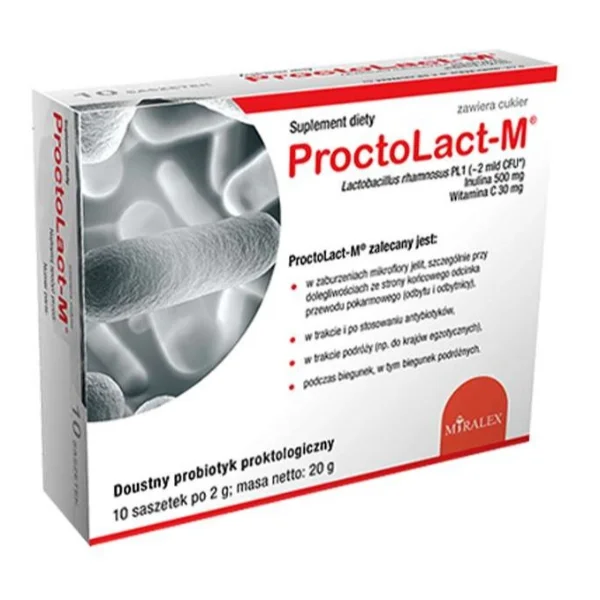 ProctoLact-M, 2 g x 10 saszetek