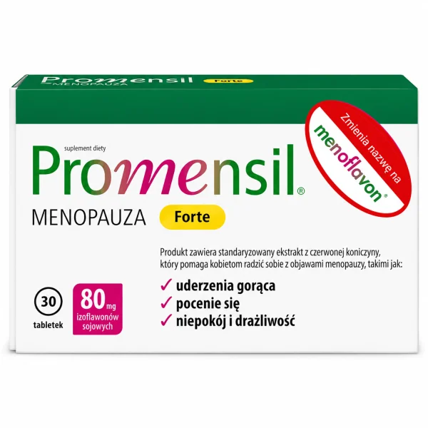 Promensil Forte Menopauza, 30 tabletek