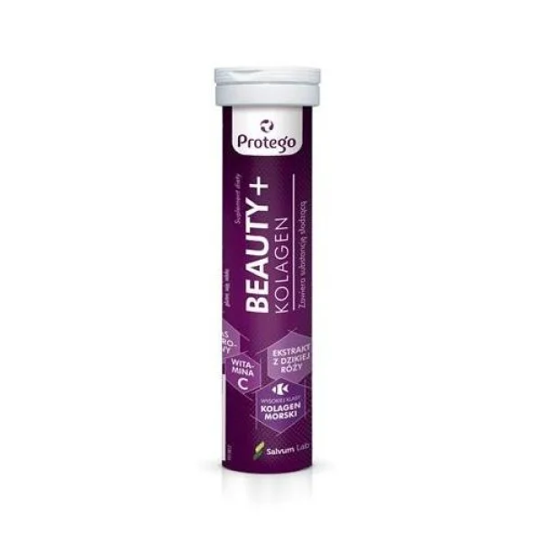 Protego Beauty+ Kolagen, 20 tabletek musujących