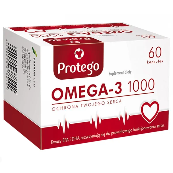 Protego Omega-3 1000, 60 kapsułek