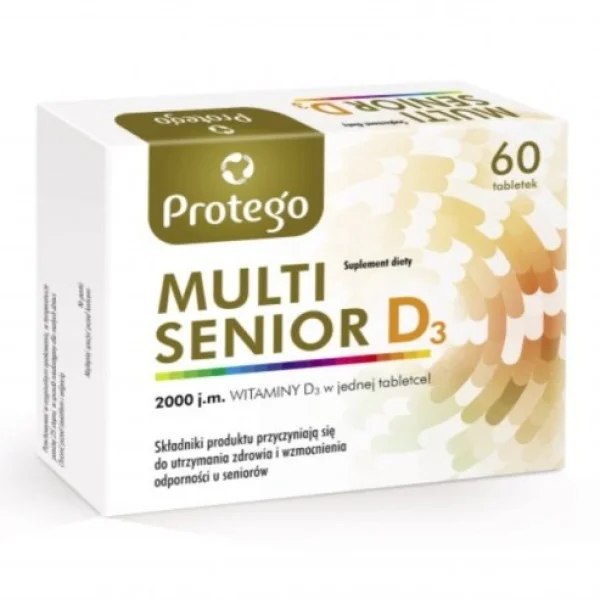 Protego Multi Senior D3, 60 tabletek